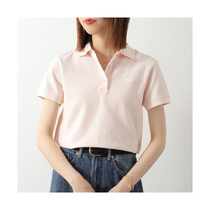メゾンキツネ MAISON KITSUNE MAISON KITSUNE スポーツシャツ BABY FOX REGULAR POLO （0448/MAUVE/サクラ色）