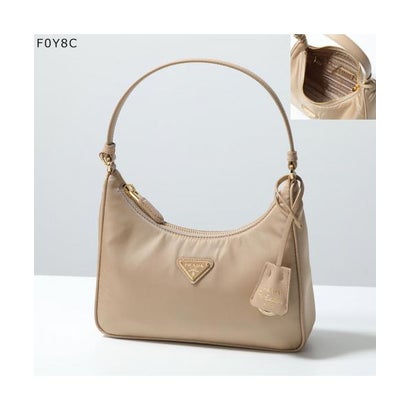 プラダ PRADA PRADA ハンドバック 1N204M R064 Re-Edition 2005 Re-Nylon （F0Y8C/CAMMELLO/ベージュ）