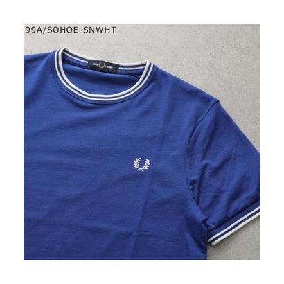フレッドペリー FRED PERRY FRED PERRY ティーシャツ M1588 TWIN TIPPED T-SHIRT （99A/SOHOE/SNWHT）
