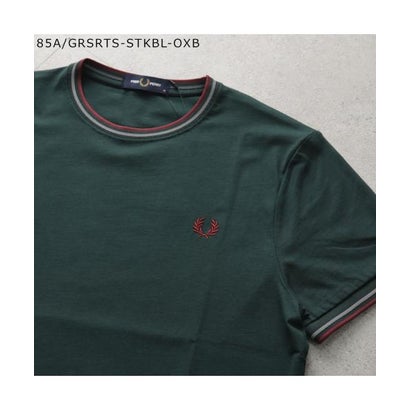 フレッドペリー FRED PERRY FRED PERRY ティーシャツ M1588 TWIN TIPPED T-SHIRT （85A/GRSRTS/STKBL/OXB）