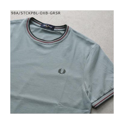 フレッドペリー FRED PERRY FRED PERRY ティーシャツ M1588 TWIN TIPPED T-SHIRT （98A/STCKPBL/OXB/GRSR）