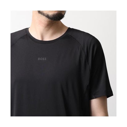 ヒューゴボス HUGO BOSS HUGO BOSS  ティーシャツ Active 活動的 50531240 10267204 半袖 （001/黒いこと）