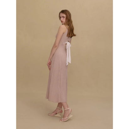 エイミーイストワール EIMY ISTOIRE BACK RIBBON KNIT DRESS （LIGHT PINK）｜LOCOMALL（ロコンド公式ストア）