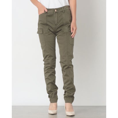 デニーローズ DENNY ROSE カーゴスキニーパワーストレッチサテンパンツ （MILITARE）
