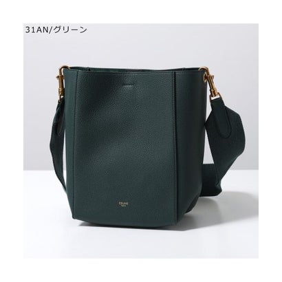 セリーヌ CELINE CELINE ホーボーバッグ SMALL SEAU SANGLE 189303AH4 （31AN/Amazone緑であること）