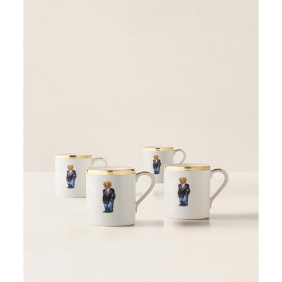 ラルフ 置き目レン 介護ホーム RALPH LAUREN HOME Wilshire Polo ベア マグカップ 差し上げ物 仕掛ける （100白いこと）