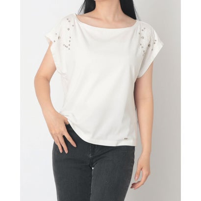 ガウディ GAUDI 御花スピード競技尖んがり綿プルオーバーTOPS （WHITE）