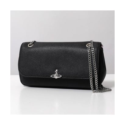 ヴィヴィアン 酉の方角白木 Vivienne Westwood Vivienne Westwood 御徒面子 CHAIN CROSSBODY 5C01000XW S0021 （N401/BLACK/黒いこと）