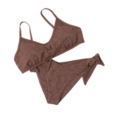 ロキシー ROXY SUNNY HIBISCUS 【返品不可商いもの】 （BRN）