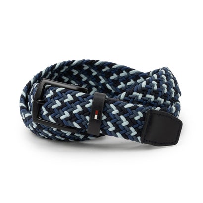 トミー ヒルフィガー TOMMY HILFIGER エラスティックメッシュベルト （ブルー）｜LOCOMALL（ロコンド公式ストア）