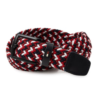 トミー ヒルフィガー TOMMY HILFIGER エラスティックメッシュベルト （米国海軍）