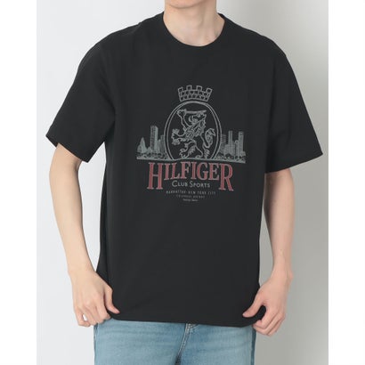 トミー ヒルフィガー TOMMY HILFIGER ヘリテージシリーズ クレストTEE （黒いこと）