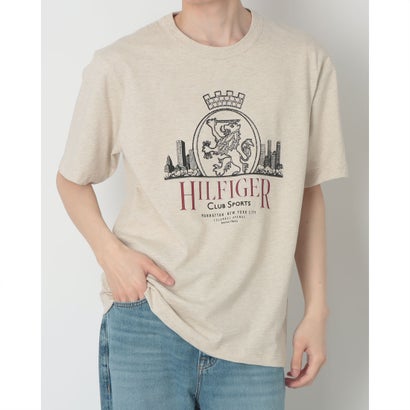 トミー ヒルフィガー TOMMY HILFIGER ヘリテージシリーズ クレストTEE （象牙色）