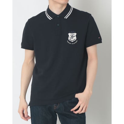 トミー ヒルフィガー TOMMY HILFIGER ピケバッジレギュラーポロシャツ （マルチ）