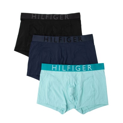 トミー ヒルフィガー TOMMY HILFIGER クーリングタッチトランクス 3枚容器に並べる【返品不可商いもの】 （マルチ）