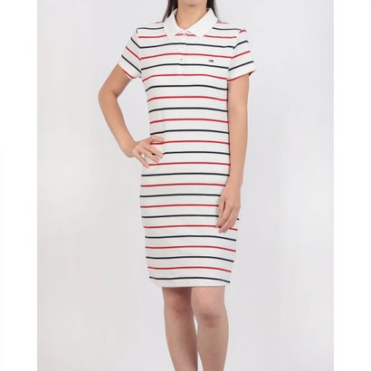 トミー ヒルフィガー TOMMY HILFIGER リブボディコンシャスポロワンピース （米国海軍）