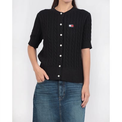 トミー ヒルフィガー TOMMY HILFIGER 炎節有線テレビジレー （黒いこと）