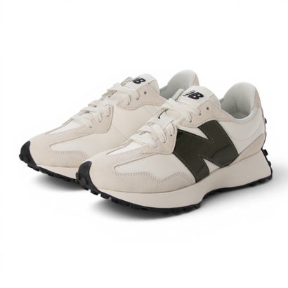 ニュー平衡にする New Balance New Balance 327 WOMEN 生活スタイル （SEA SALT with DARK OLIVINE）