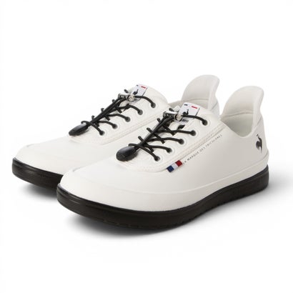 ルコックスポルティフ le coq sportif LCS ALMA R SI レディース 雨合羽心積もり スニーカー （WHITE/BLACK）