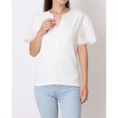 ホブズ HOBBS DAPHNE BRODERIE TOP （WHITE）