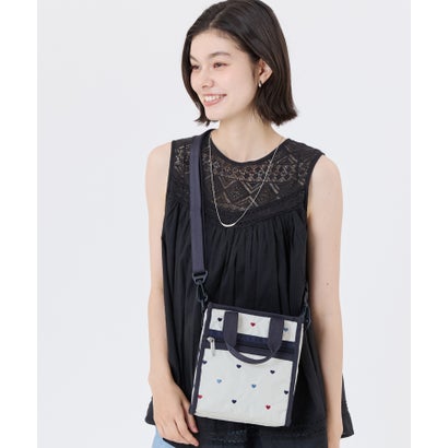 レスポートサック LeSportsac MINI N/S TOTE （トリコロールハートエンブロイダリー）
