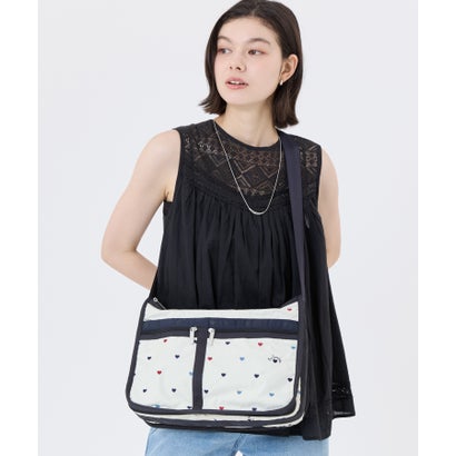 レスポートサック LeSportsac DELUXE EVERYDAY BAG （トリコロールハートエンブロイダリー）