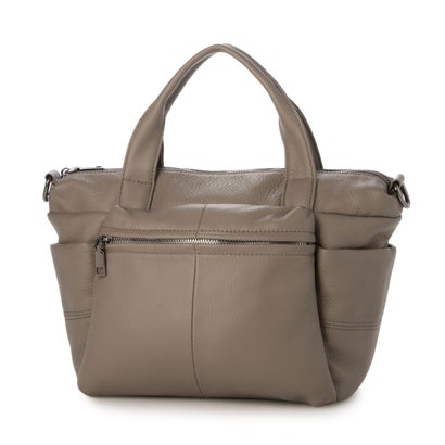 クードゥクー ル サック Coup de Coeur le sac 牛皮シュリンクレザーショルダー （薄墨色）