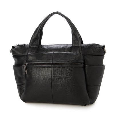 クードゥクー ル サック Coup de Coeur le sac 牛皮シュリンクレザーショルダー （黒いこと）