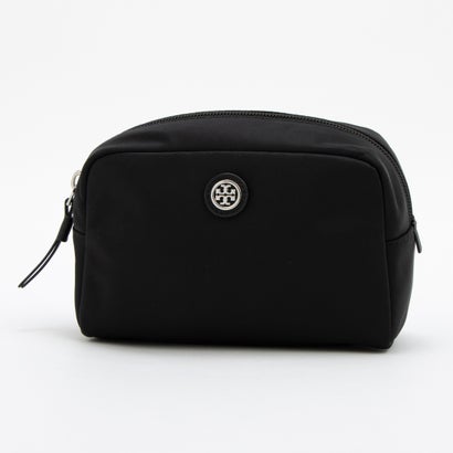トリーバーチ TORY BURCH Virginia Curved Cosmetic Case （Black）