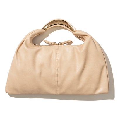 ル ベルニ LE VERNIS スカルプチャー トライアングル バッグ S（Sculpture triangle bag S） （ベージュ）｜LOCOMALL（ロコンド公式ストア）