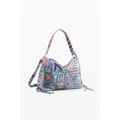 デシグアル Desigual グラフィティ柄ミディアムショルダーバッグ (マルチ)|LOCOMALL(ロコンド公式ストア)