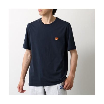 メゾンキツネ MAISON KITSUNE MAISON KITSUNE Tシャツ FOX HEAD PM00107 KJ7026 半袖 (0413/CLASSIC-NAVY)|LOCOMALL(ロコンド公式ストア)