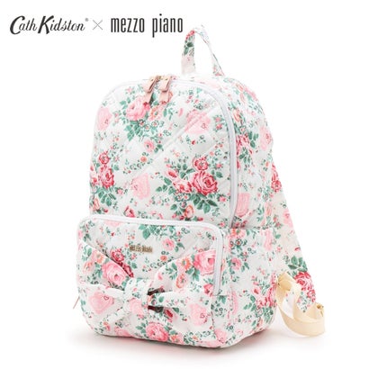 メゾピアノ mezzo piano 【Cath Kidston】マザーズ背嚢静電容量約23L （オフ 白いこと）