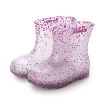 メリッサ melissa MINI MELISSA WELLY SHINY ELEMENTS BB （GLITTER CLEAR）