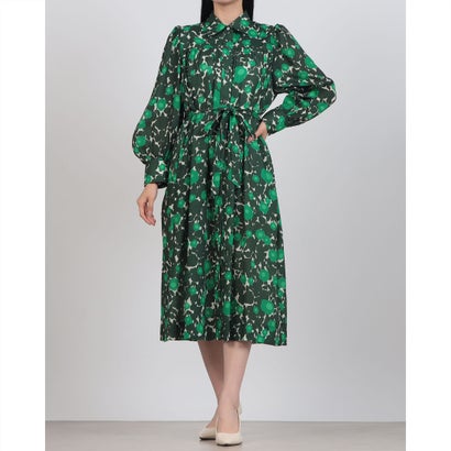 オーラ・カイリー Orla Kiely ひと通り刷り上げる プルオーバー衣装 （うす暗い緑であること）