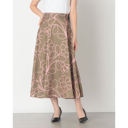 オーラ・カイリー Orla Kiely サマーブルーム スコート （カーキ緑であること）