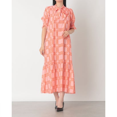 オーラ・カイリー Orla Kiely 一とおり刷り上げる 衣裳 （さくら色）