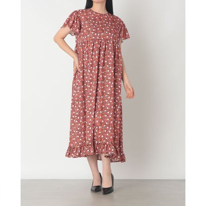 オーラ・カイリー Orla Kiely 一とおり刷り上げる 衣裳 （赤いこと）