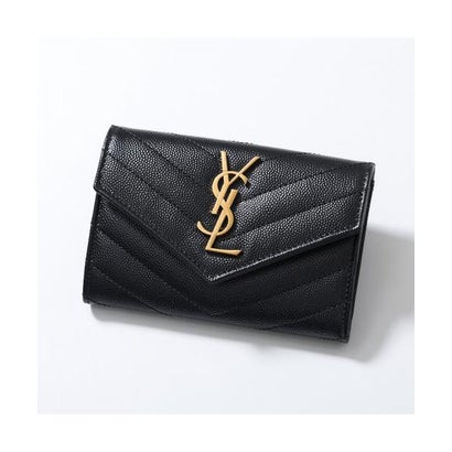 サンローラン SAINT LAURENT SAINT LAURENT コインケース 414404 BOW01 ミニ銭入れ （1000/黒いこと）
