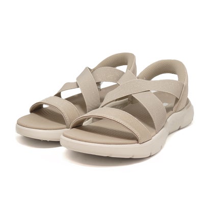 スケッチャーズ SKECHERS SLIP-INS GO WALK FLEX SANDAL-GLIMMER スリップインズ ゴーウォークフレックスサンダル-グリマ （トープ）