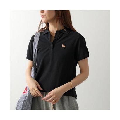 メゾンキツネ MAISON KITSUNE MAISON KITSUNE スポーツシャツ BABY FOX OW00207KP0001 （P199/BLACK/黒いこと）