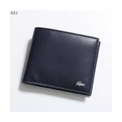ラコステ LACOSTE LACOSTE 二つ折り金入れ NH1112FG なめし革 釣り銭入れあり （021/MARINE166）