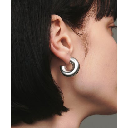 クイップクエイント quip queint popo hoop pierce M/ポポ フープ ピアス M QU232 (シルバー)|LOCOMALL(ロコンド公式ストア)