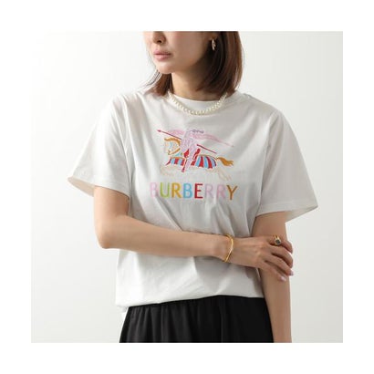 バーバリー BURBERRY BURBERRY KIDS ティーシャツ 8117586 8117585 半袖 （8117585-A2014/WHITE）
