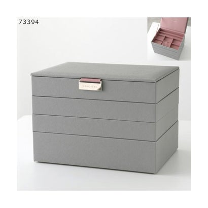 スタッカーズ STACKERS STACKERS 宝飾品ボックス席 Classic Jewellery Box Set of 4 （73394/Dove-Grey-Rose）