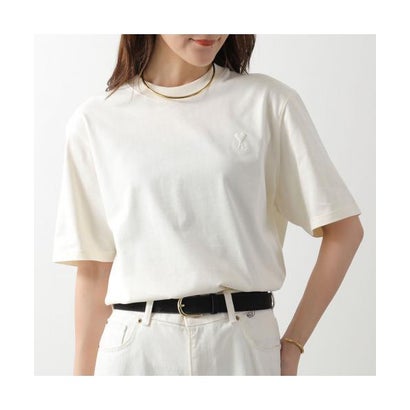 意中の女パリス Ami Paris ami paris 半袖 プルオーバー AMI DE COEUR UTS341 726 （136/BLANC-CREME）