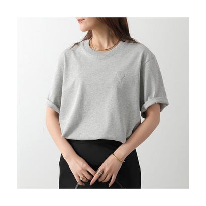 意中の女パリス Ami Paris ami paris 半袖 ティーシャツ AMI DE COEUR UTS357 726 （0951/Gris-Cendre-Chine）