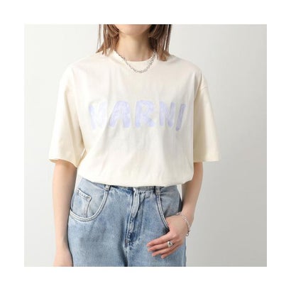 マルニ MARNI MARNI プルオーバー THJET49EPH USCS11 （LOW10/象牙色×パープル）