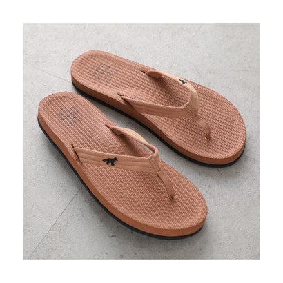 メゾンキツネ MAISON KITSUNE MAISON KITSUNE × indosole トングサンダル WSAFLPEL （0108/PEACH-FRUIT-赤いこと）