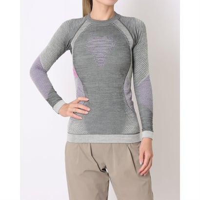 ウィン UYN FUSYON LADY UW SHIRT LONG SLEEVES （Anthracite-Purple）